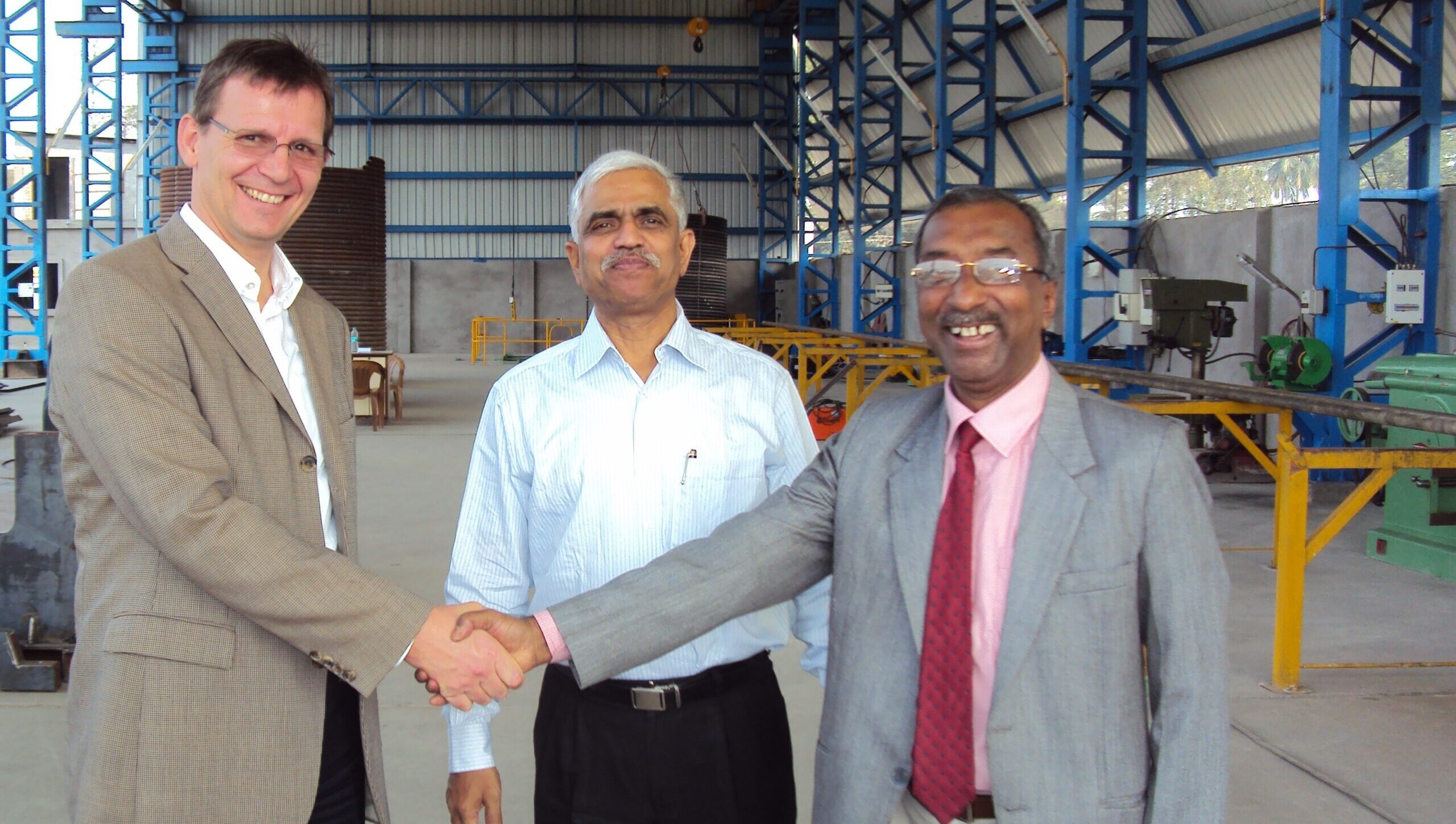 2) German Delegate's Plant Visit