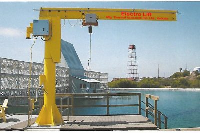 11) JIB crane manufactured by Thermal Associate Pvt. Ltd.