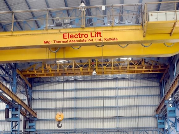9) DG EOT crane manufactured by Thermal Associate Pvt. Ltd.